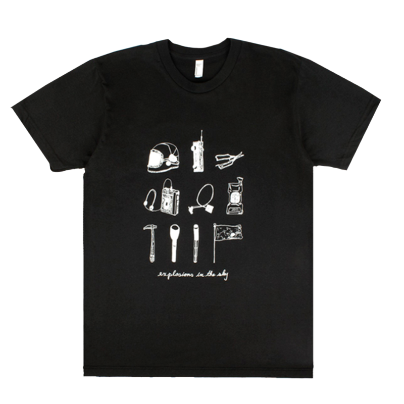 EXPLOSIONS IN THE SKY 'EXPLORER OBJECTS' BLACK TEE
